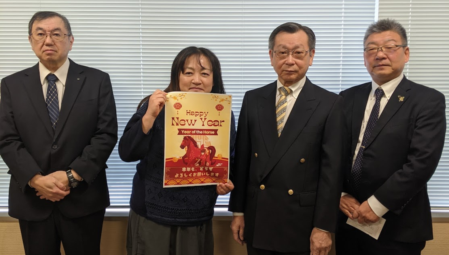 青森県社協は本日が仕事始めです。